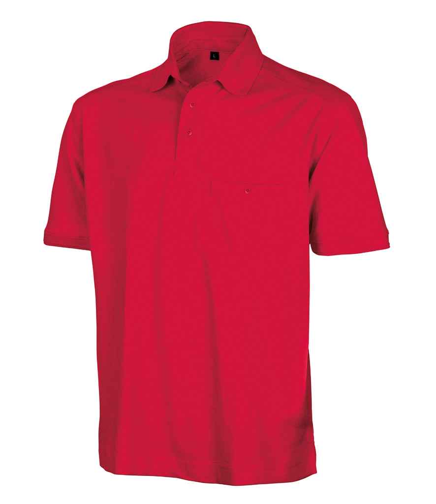 Result Work-Guard Apex Pocket Piqué Polo Shirt - Red (RS312)
