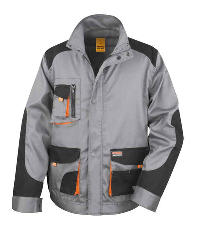 Result Work-Guard Lite Jacket - Grey/Black (RS316)