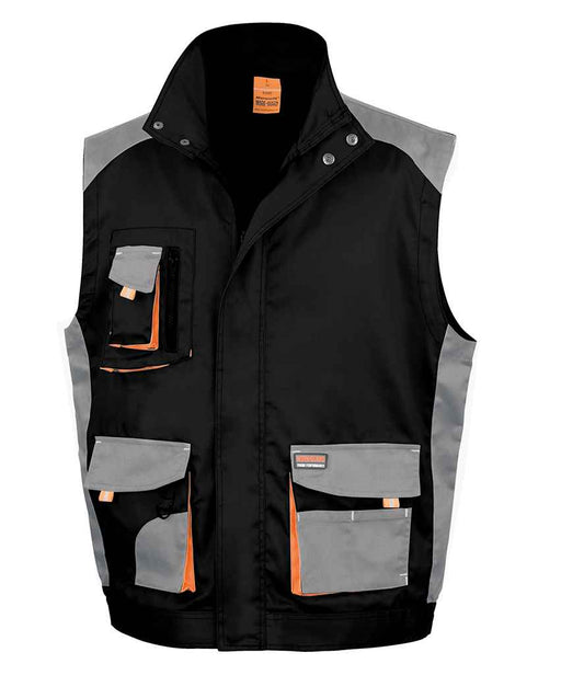 Result Work-Guard Lite Gilet - Black/Grey (RS317)