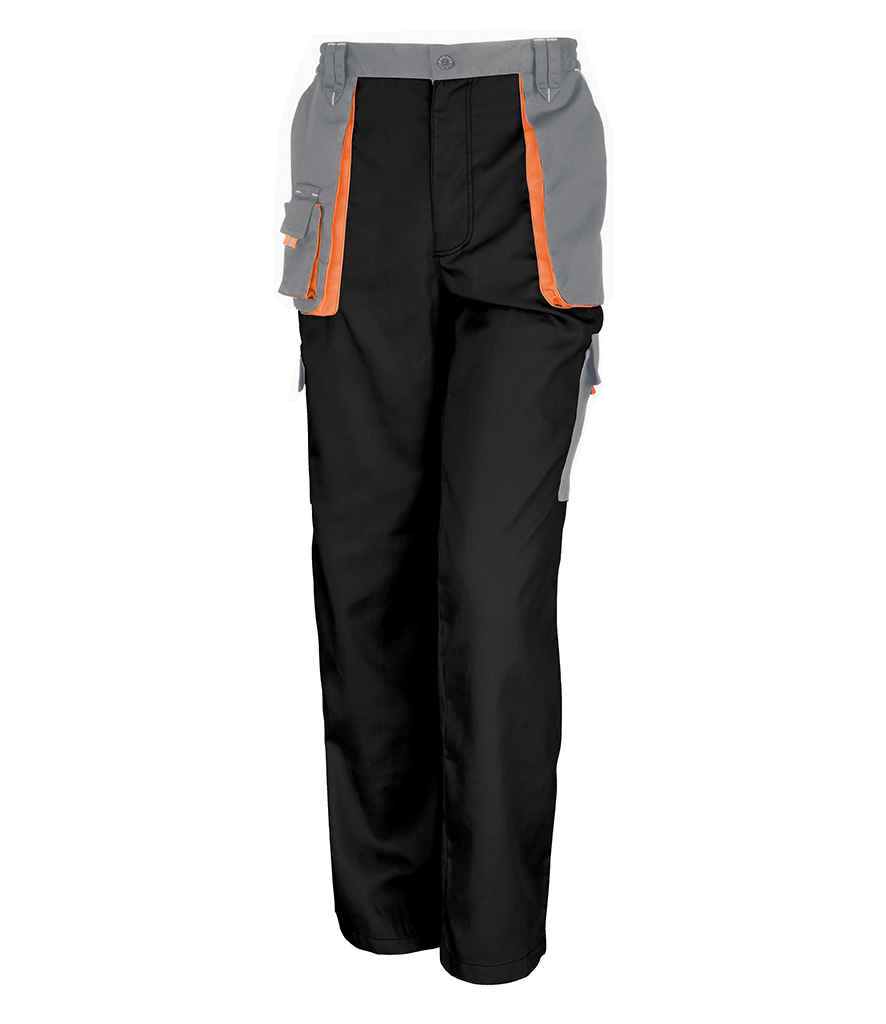 Result Work-Guard Lite Trousers - Black/Grey (RS318)