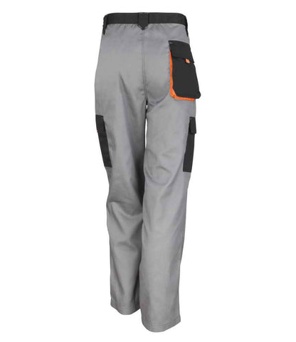 Result Work-Guard Lite Trousers - Grey/Black (RS318)