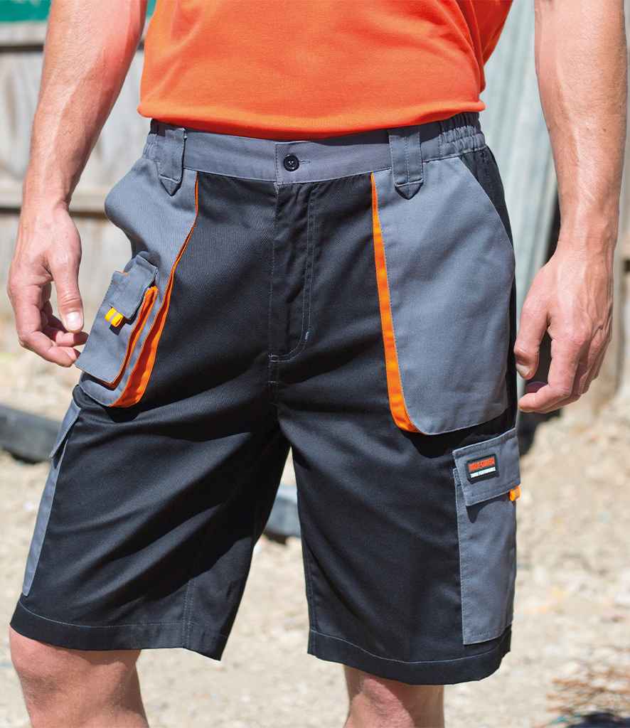 Result Work-Guard Lite Shorts - Black/Grey (RS319)