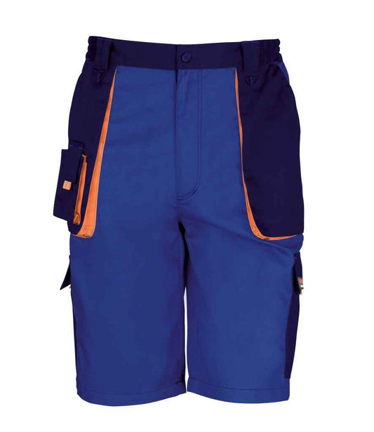 Result Work-Guard Lite Shorts - Royal Blue/Navy (RS319)