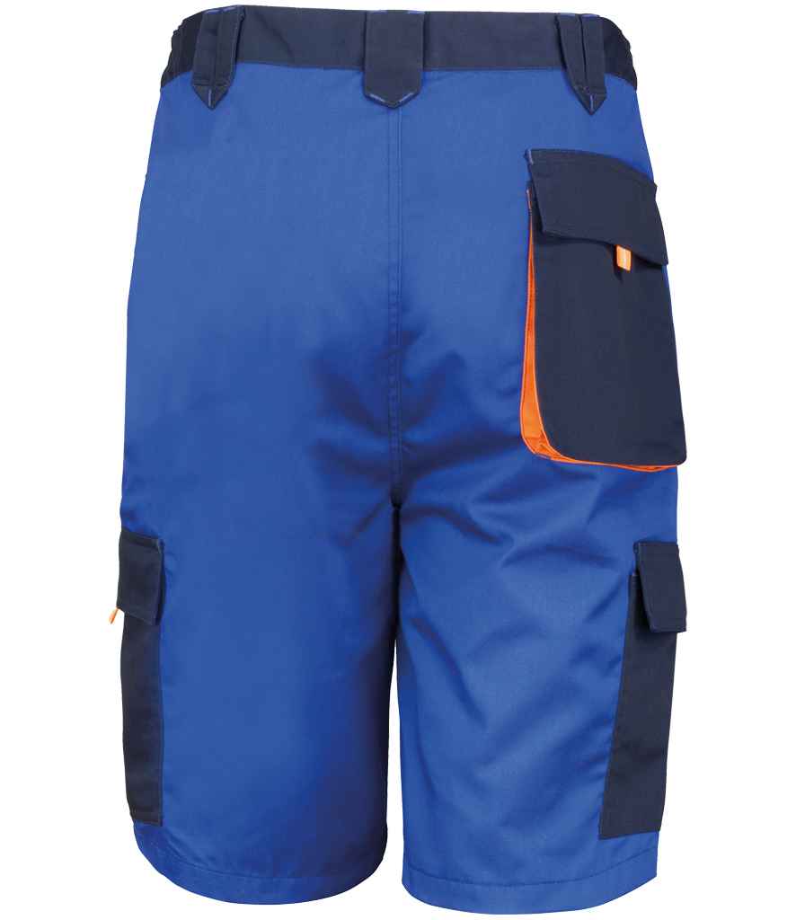 Result Work-Guard Lite Shorts - Royal Blue/Navy (RS319)