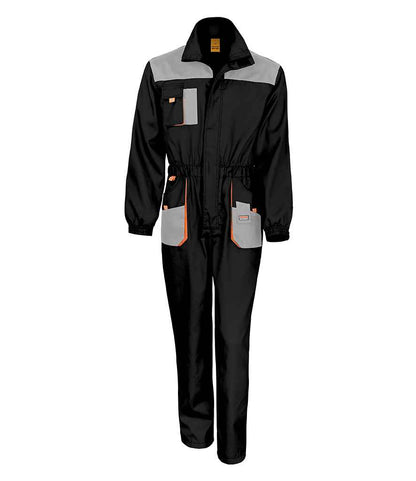 Result Work-Guard Lite Coverall - Black/Grey (RS321)