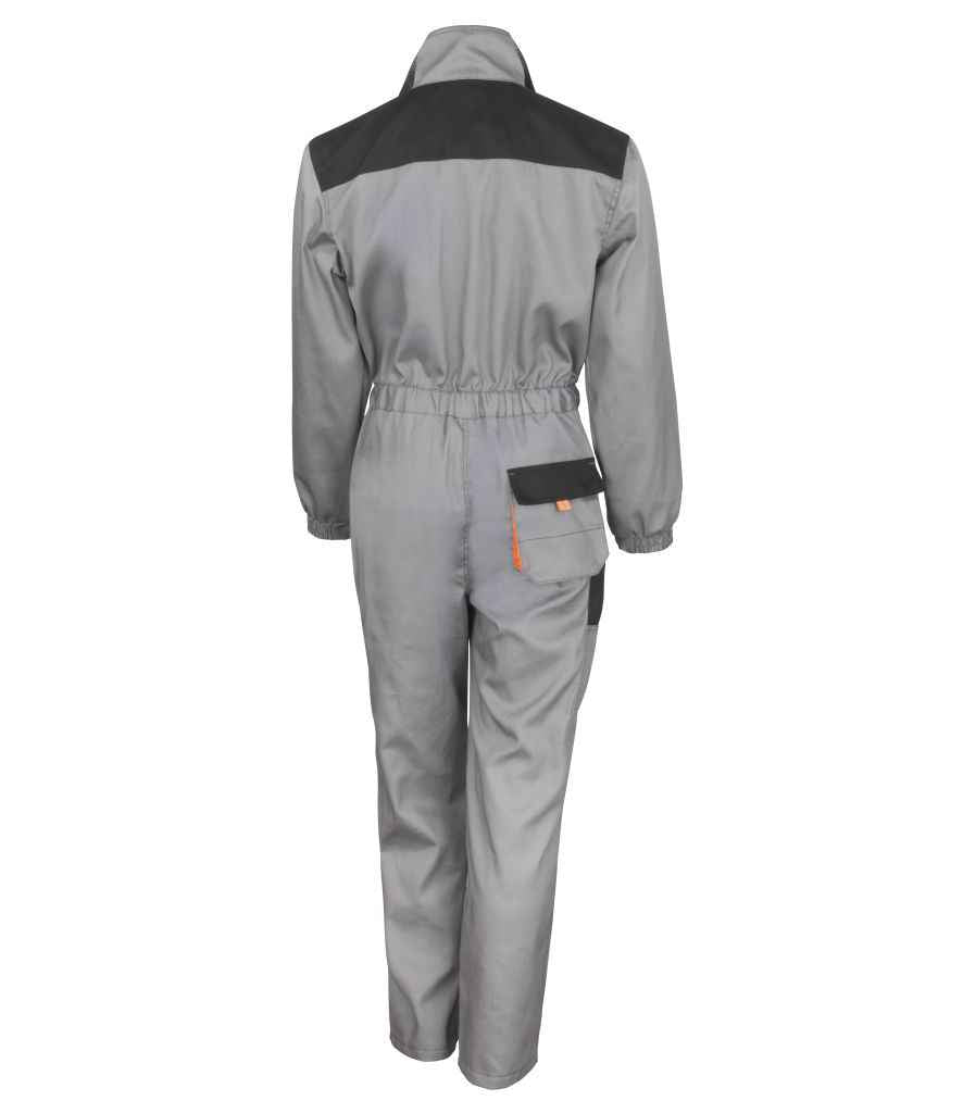Result Work-Guard Lite Coverall - Grey/Black (RS321)