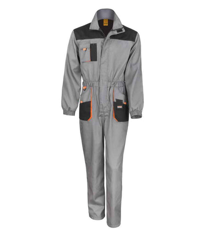 Result Work-Guard Lite Coverall - Grey/Black (RS321)