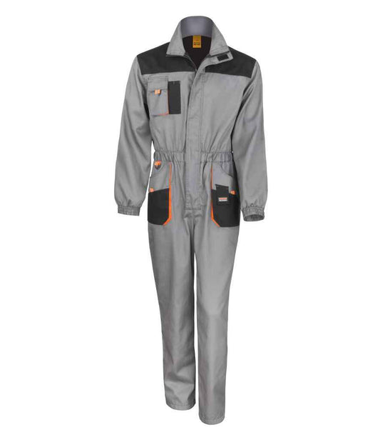 Result Work-Guard Lite Coverall - Grey/Black (RS321)