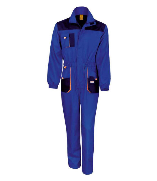 Result Work-Guard Lite Coverall - Royal Blue/Navy (RS321)