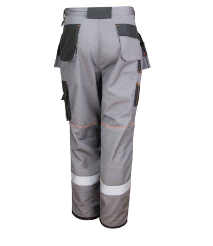 Result Work-Guard X-Over Holster Trousers - Grey/Black (RS324)