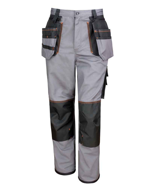 Result Work-Guard X-Over Holster Trousers - Grey/Black (RS324)