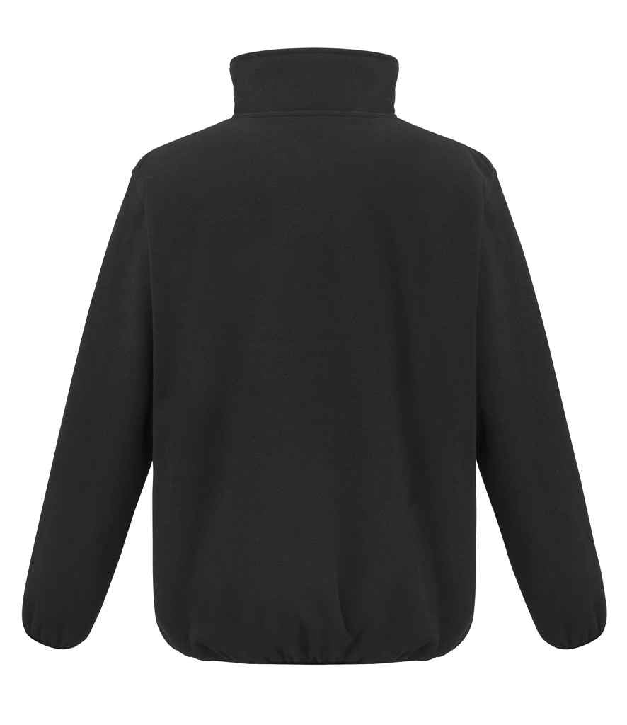 Result Work-Guard Heavy Duty Micro Fleece Jacket - Black (RS330)