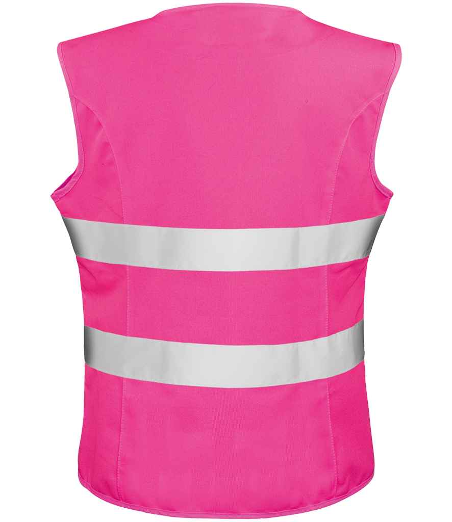 Result Core Ladies Hi-Vis Vest - Fluorescent Pink (RS334F)