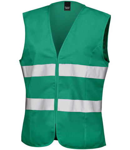 Result Core Ladies Hi-Vis Vest - Paramedic Green (RS334F)