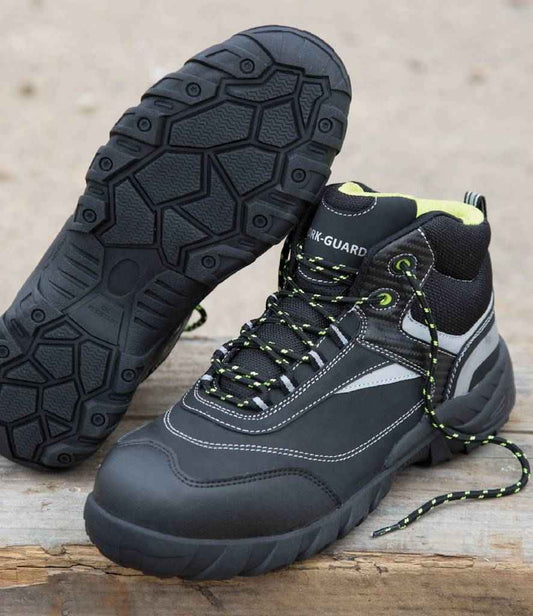 Result Work-Guard Blackwatch S3 SRC Safety Boots - Black/Silver (RS339)