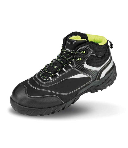 Result Work-Guard Blackwatch S3 SRC Safety Boots - Black/Silver (RS339)