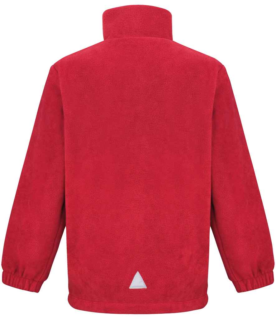 Result Kids/Youths Zip Neck Polartherm™ Fleece - Red (RS33B)