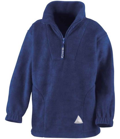 Result Kids/Youths Zip Neck Polartherm™ Fleece - Royal Blue (RS33B)