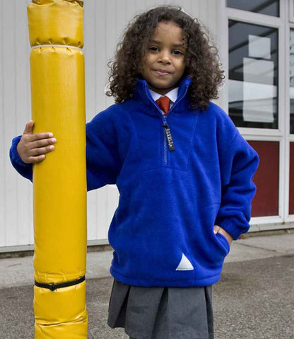 Result Kids/Youths Zip Neck Polartherm™ Fleece - Royal Blue (RS33B)