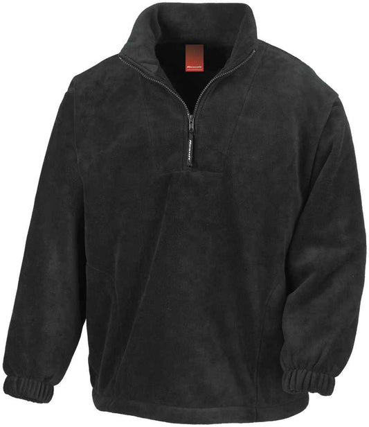 Result Polartherm™ Zip Neck Fleece - Black (RS33)