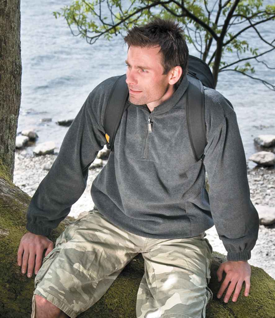 Result Polartherm™ Zip Neck Fleece - Oxford Grey (RS33)