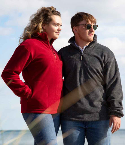 Result Polartherm™ Zip Neck Fleece - Red (RS33)