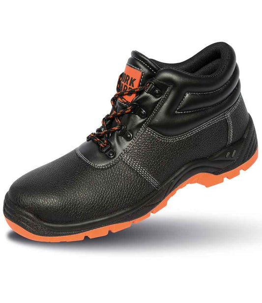 Result Work-Guard Defence S1P SRA Safety Boots - Black/Orange (RS340)