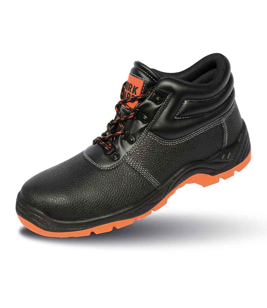 Result Work-Guard Defence S1P SRA Safety Boots - Black/Orange (RS340)