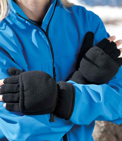 Result Palmgrip Glove-Mitt - Black (RS363)