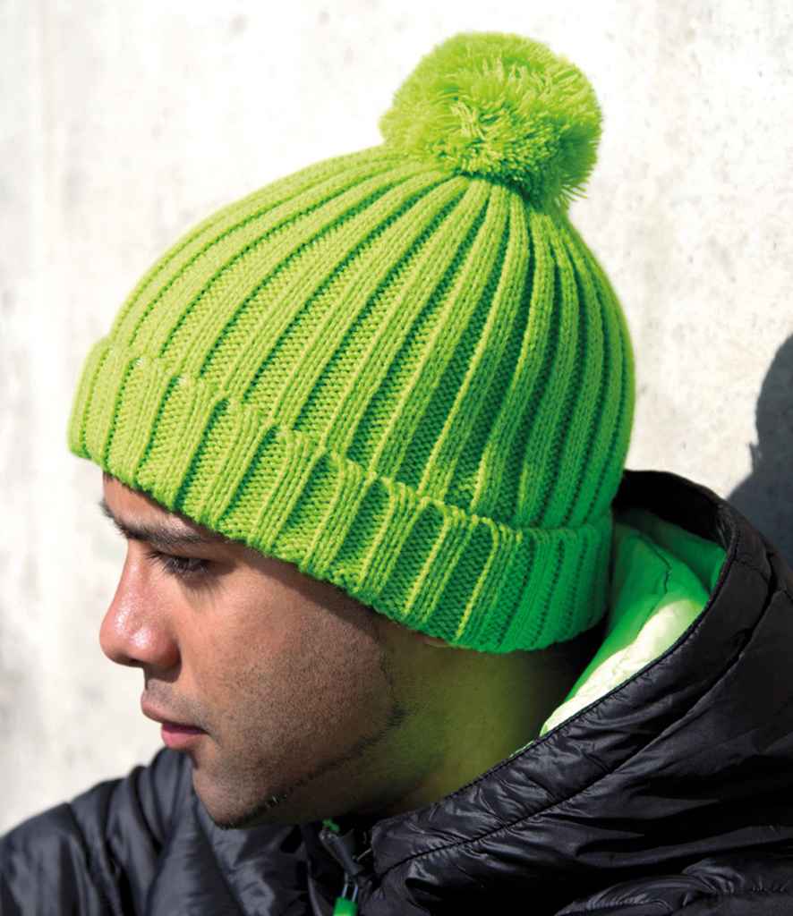 Result HDi Quest Knitted Hat - Lime Green (RS369)