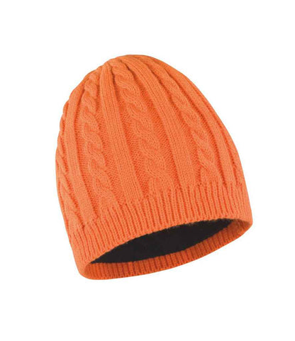 Result Mariner Knitted Hat - Burnt Orange (RS370)