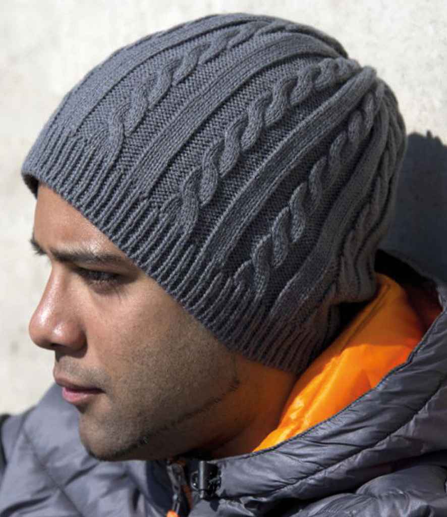 Result Mariner Knitted Hat - Grey (RS370)