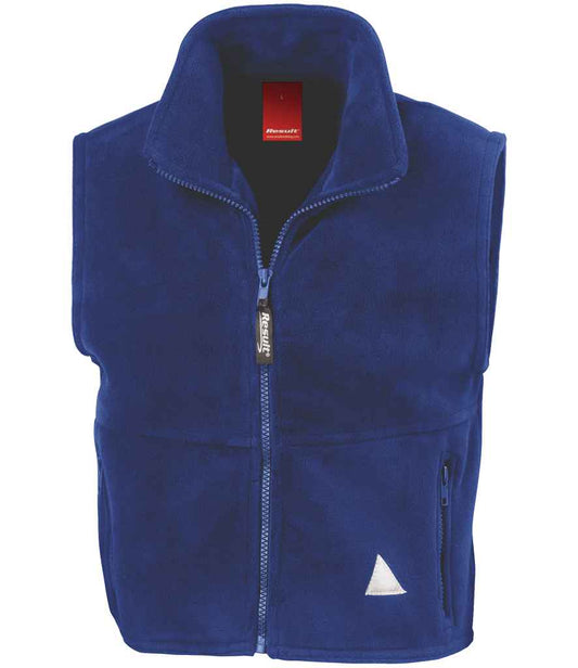 Result Kids/Youths Polartherm™ Fleece Bodywarmer - Royal Blue (RS37B)