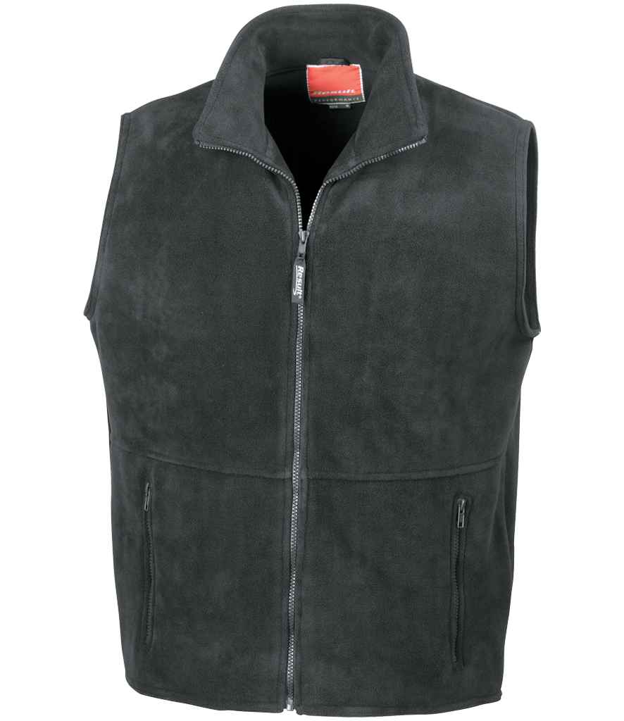 Result Polartherm™ Fleece Bodywarmer - Black (RS37)
