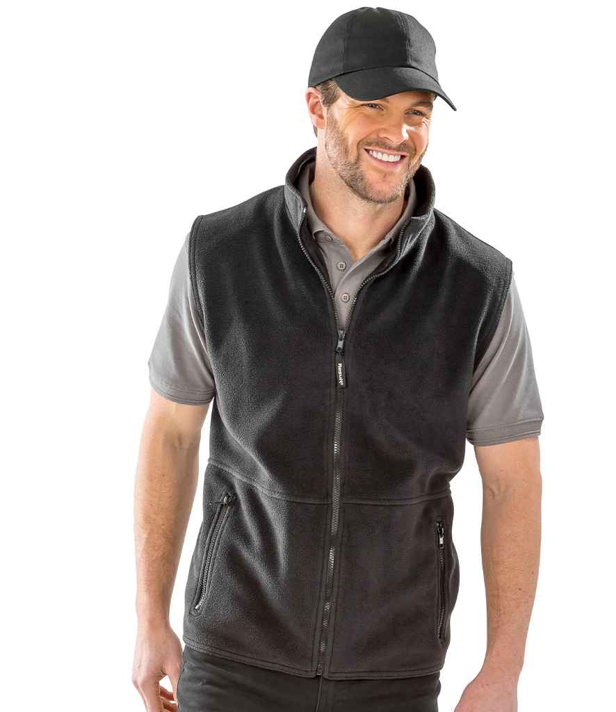Result Polartherm™ Fleece Bodywarmer - Black (RS37)