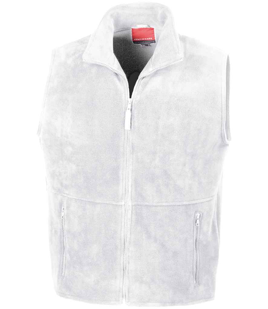 Result Polartherm™ Fleece Bodywarmer - White (RS37)