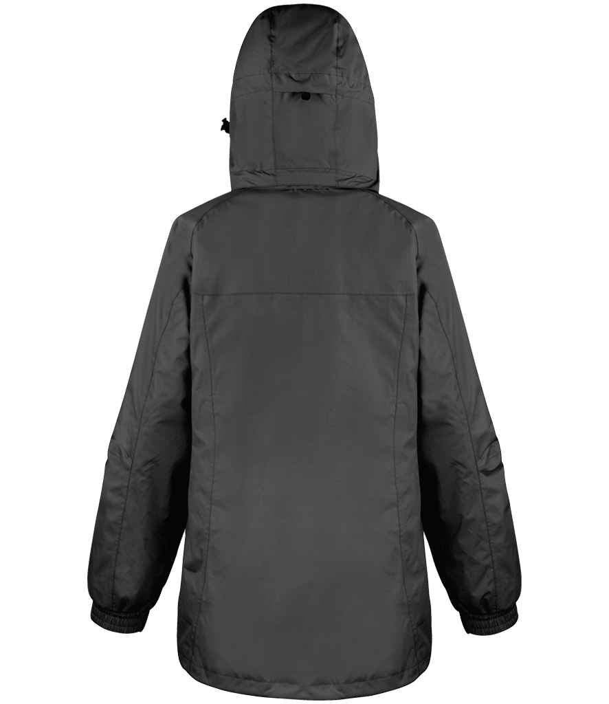 Result Ladies Journey 3-in-1 Jacket with Soft Shell Inner - Black/Black (RS400F)