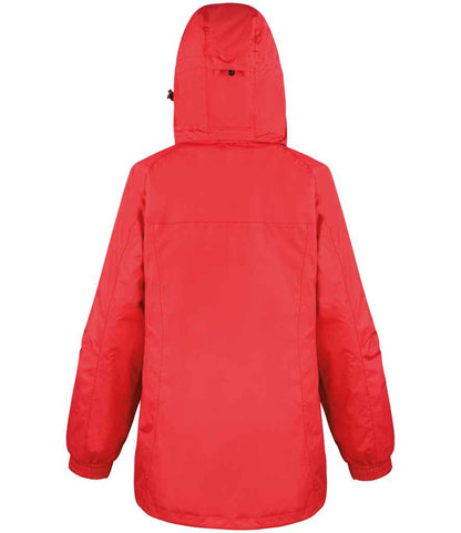 Result Ladies Journey 3-in-1 Jacket with Soft Shell Inner - Red/Black (RS400F)
