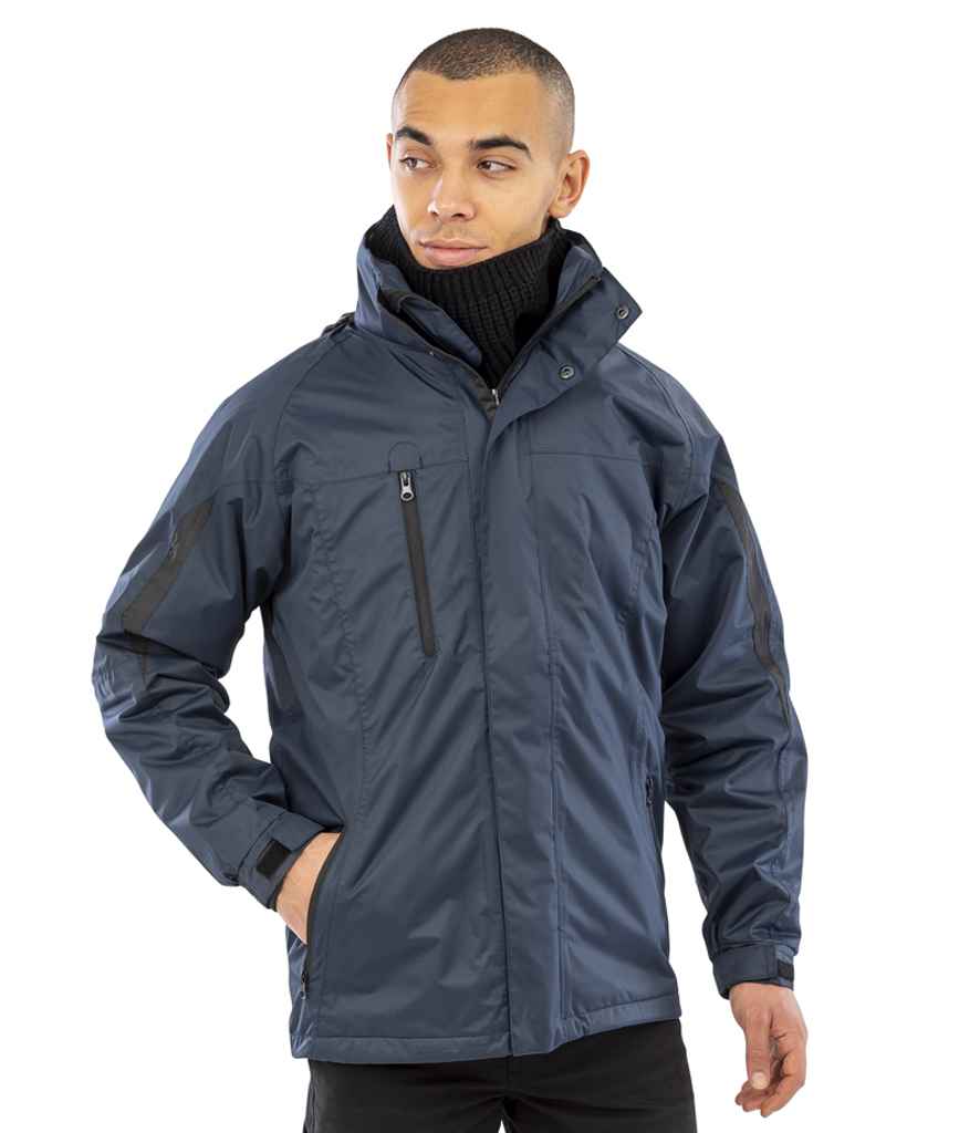 Result Journey 3-in-1 Jacket with Soft Shell Inner - Navy/Black (RS400M)