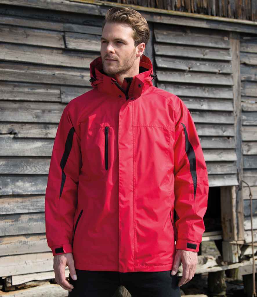 Result Journey 3-in-1 Jacket with Soft Shell Inner - Red/Black (RS400M)