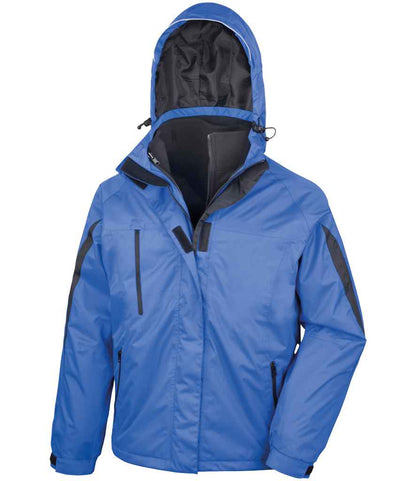 Result Journey 3-in-1 Jacket with Soft Shell Inner - Royal Blue/Black (RS400M)