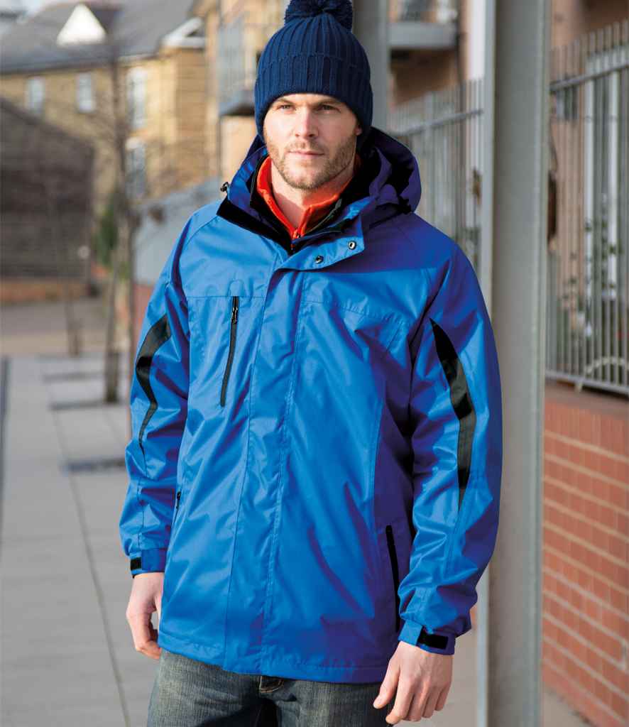Result Journey 3-in-1 Jacket with Soft Shell Inner - Royal Blue/Black (RS400M)