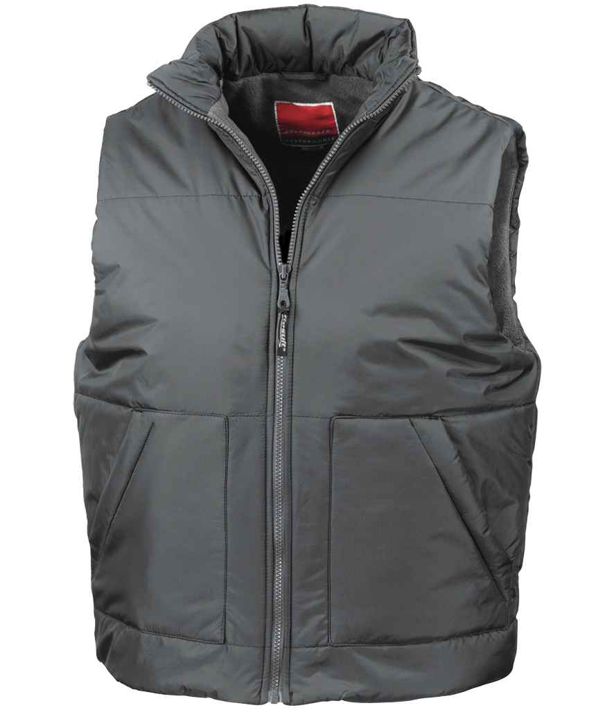Result Fleece Lined Bodywarmer - Dark Grey (RS44)