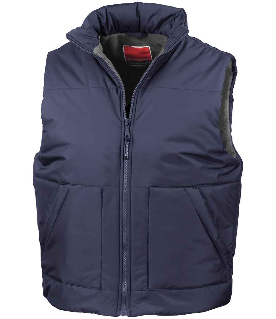 Result Fleece Lined Bodywarmer - Navy (RS44)