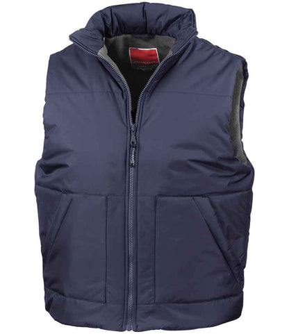 Result Fleece Lined Bodywarmer - Navy (RS44)
