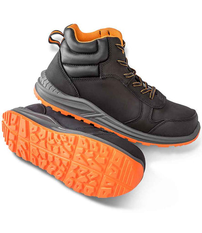 Result Work-Guard Stirling Safety Boots - Black/Grey (RS459)