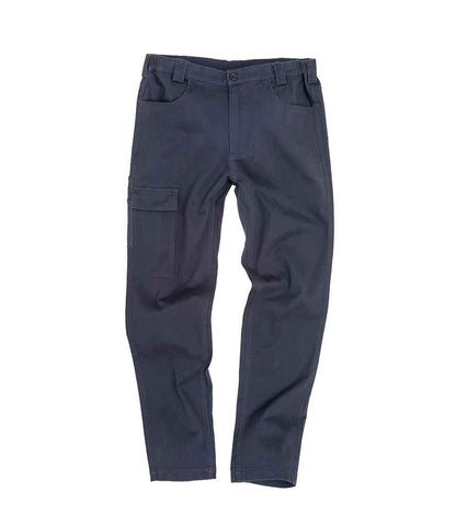 Result Work-Guard Super Stretch Slim Chino Trousers - Navy (RS470M)
