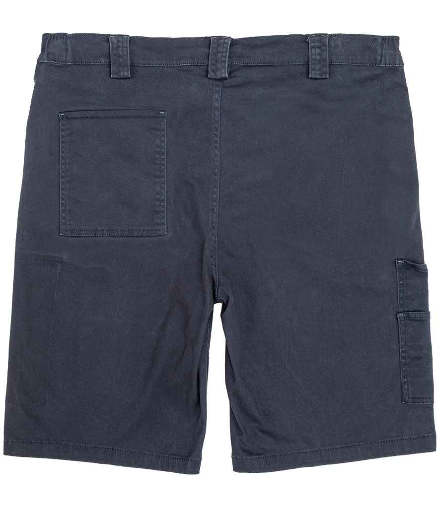 Result Work-Guard Stretch Slim Chino Shorts - Navy (RS471)
