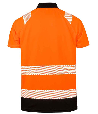 Result Genuine Recycled Safety Polo Shirt - Fluorescent Orange (RS501)