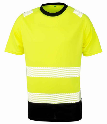 Result Genuine Recycled Safety T-Shirt - Fluorescent Yellow (RS502)